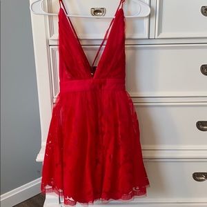 Red Homecoming Dress